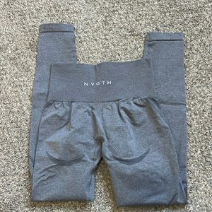 NVGTN Grey contour seamless leggings XS